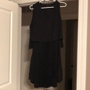 Black all saints dress